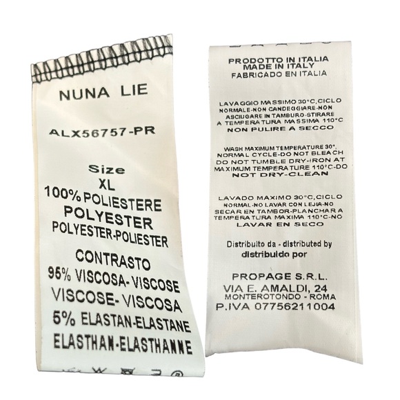 Beautiful Nuna Lie Dress Made in Italy NWT - Picture 13 of 15